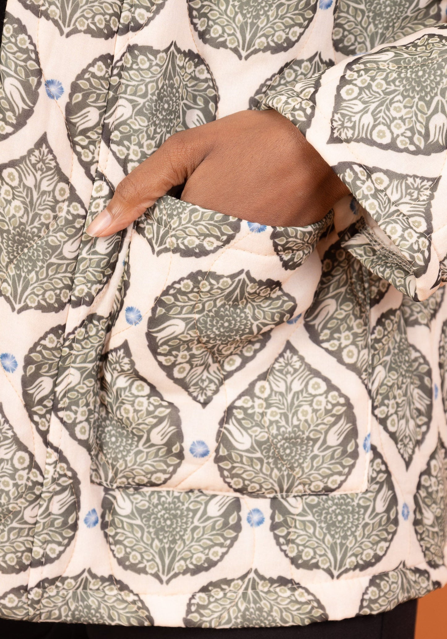 Veste kimono imprimé - Abel
