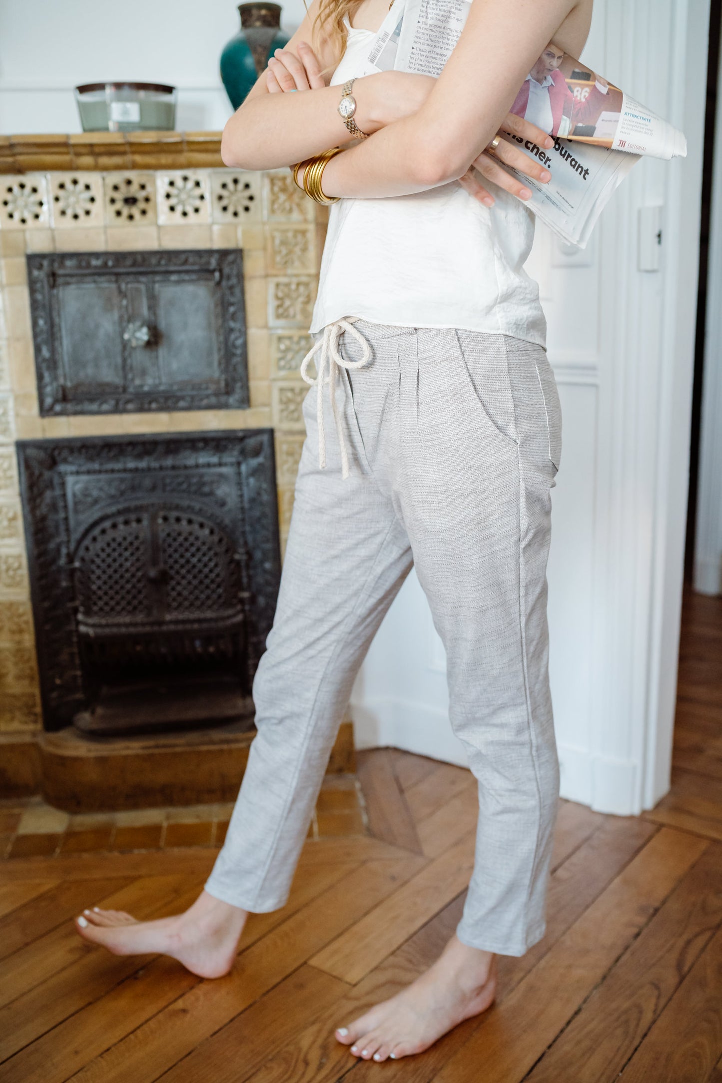 Pantalon Icone Rome - Marine